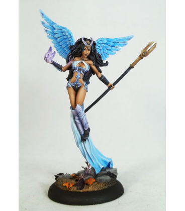 Dark Sword: Thief of Hearts 5 - Female Mage with Staff (painted by Jessica Rich)