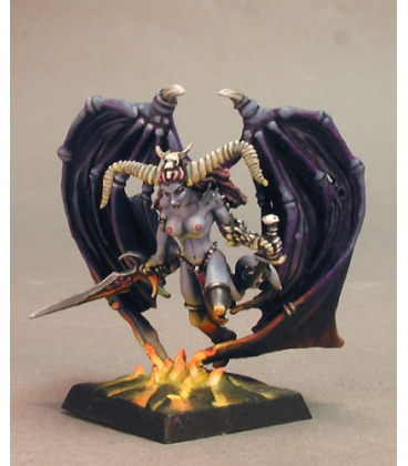 Warlord: Darkspawn - Ashakia, Demon (painted by Marike Reimer)