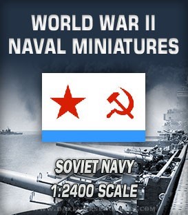 1:2400 WWII Soviet Navy