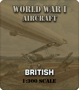 1:285 Scale WWI British Aircraft