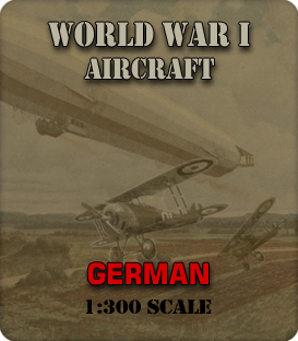 1:300 Scale WWI German Aircraft