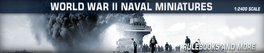 Shop Dark Horse Hobbies for 1:2400 Scale World War II Naval Wargame Rules and Gaming Products - Today!