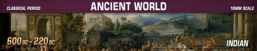 Shop Dark Horse Hobbies for 10mm Ancients Classical Indian Miniatures products - Today!