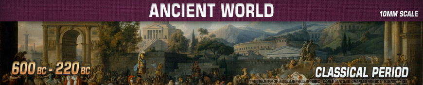 Shop Dark Horse Hobbies for 10mm Ancients Classical Period Miniatures products - Today!