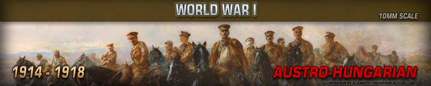 Shop for Pendraken 10mm World War I (The Great War) Austro-Hungarian Gaming Miniatures at Dark Horse Hobbies - Today!