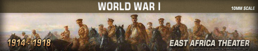 Shop for Pendraken 10mm World War I (The Great War) East Africa Gaming Miniatures at Dark Horse Hobbies - Today!