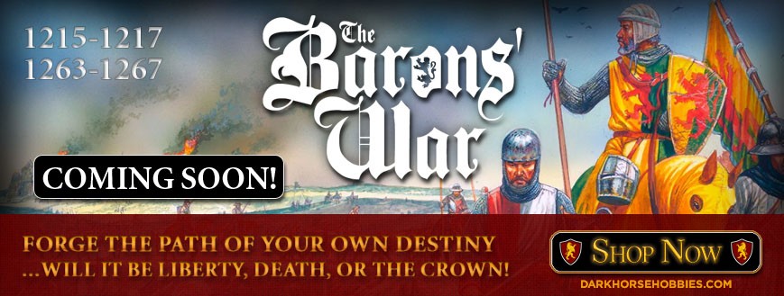 The Barons' War Medieval Skirmish Tabletop Miniatures Game!
